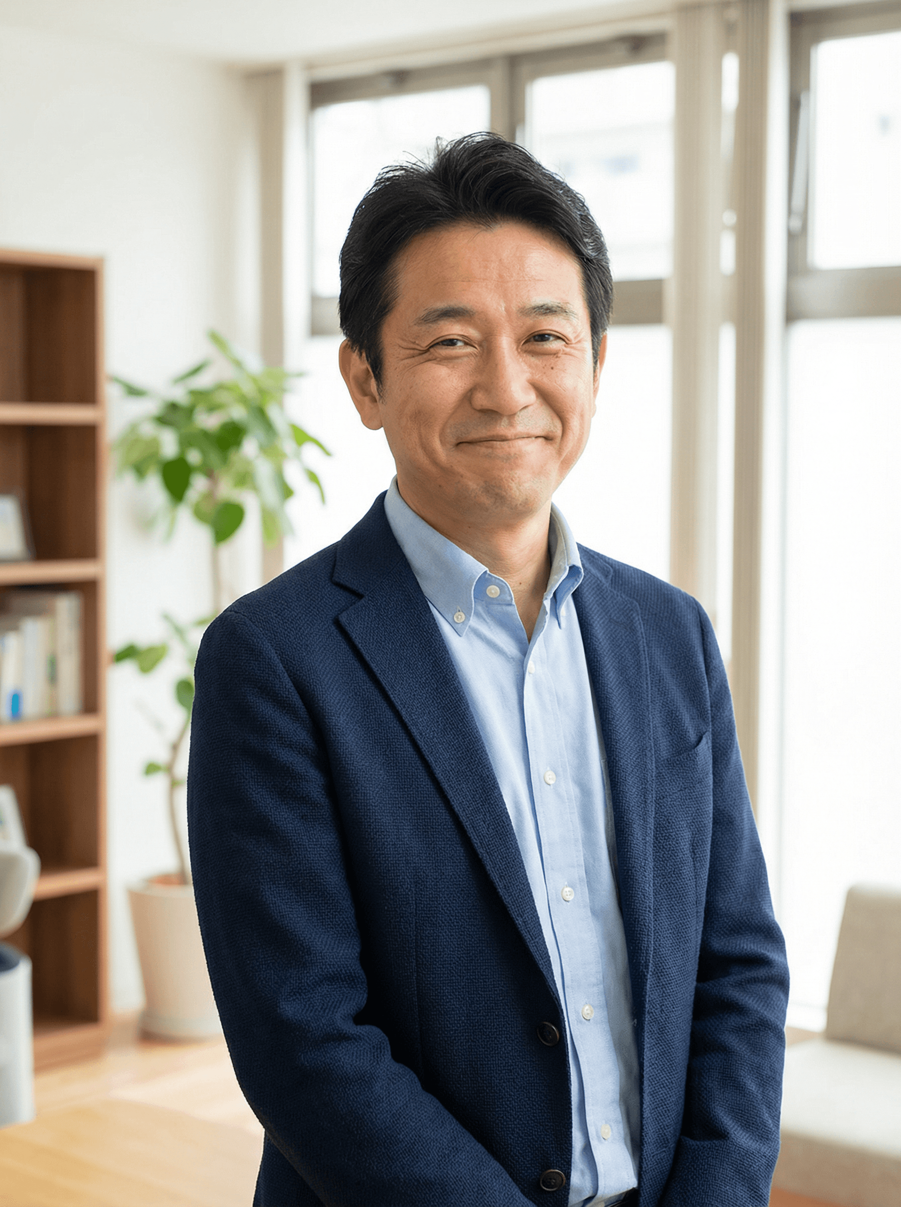 穏やかな笑顔のOFEデスクスタッフ